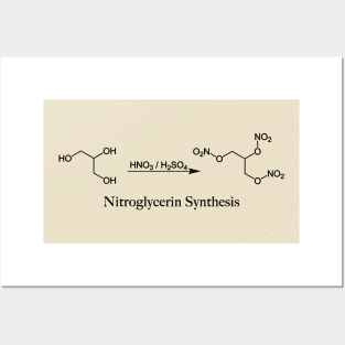 Nitroglycerin Synthesis Posters and Art